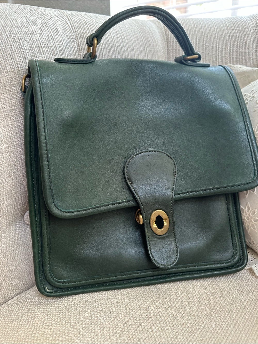 Vintage Coach Station Bag 5130 - Picture 3 of 11